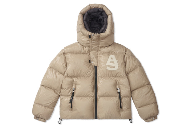 KUDU DOUBLE HOOD DOWN JACKET