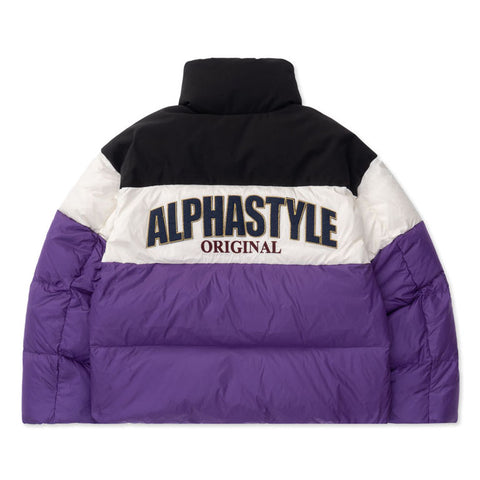 Lily Panelled Down Puffer - AlphaStyle