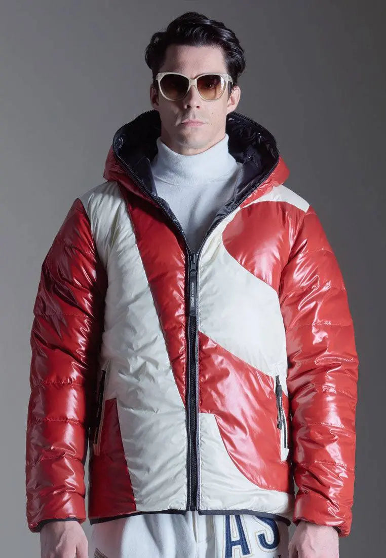 Appliqué by AlphaStyle | Addax Reversible Down Jacket - AlphaStyle