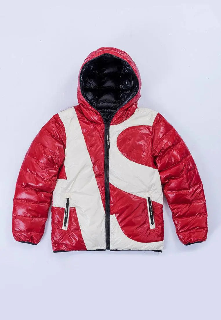 Appliqué by AlphaStyle | Addax Reversible Down Jacket - AlphaStyle