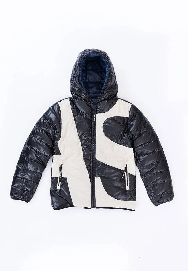 Appliqué by AlphaStyle | Addax Reversible Down Jacket - AlphaStyle