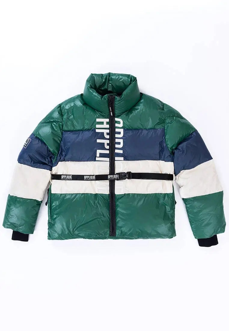 Appliqué by AlphaStyle | Bongo Short Down Jacket - AlphaStyle