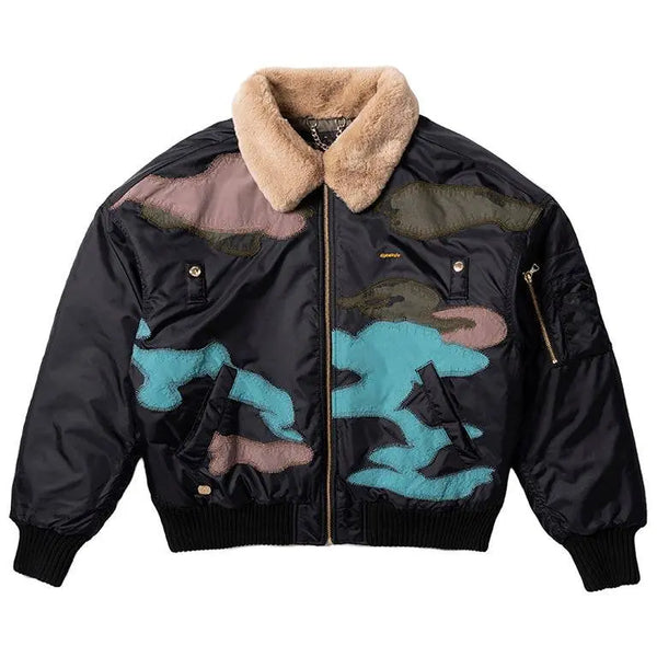 Keno Camouflage Flight Jacket - AlphaStyle