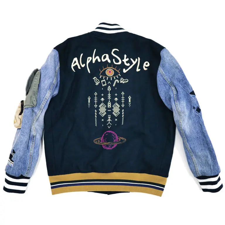 Lionrock Letterman Jacket - AlphaStyle