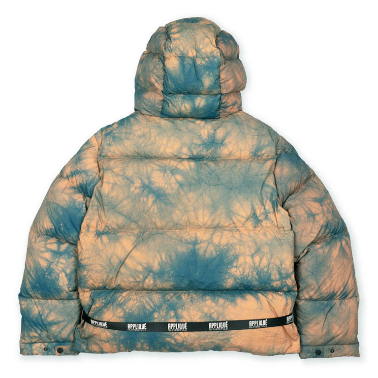 Kang Tie-Dye Hooded Down Jacket - AlphaStyle