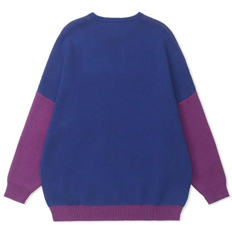 Siloam Knitted Pattern Sweater - AlphaStyle