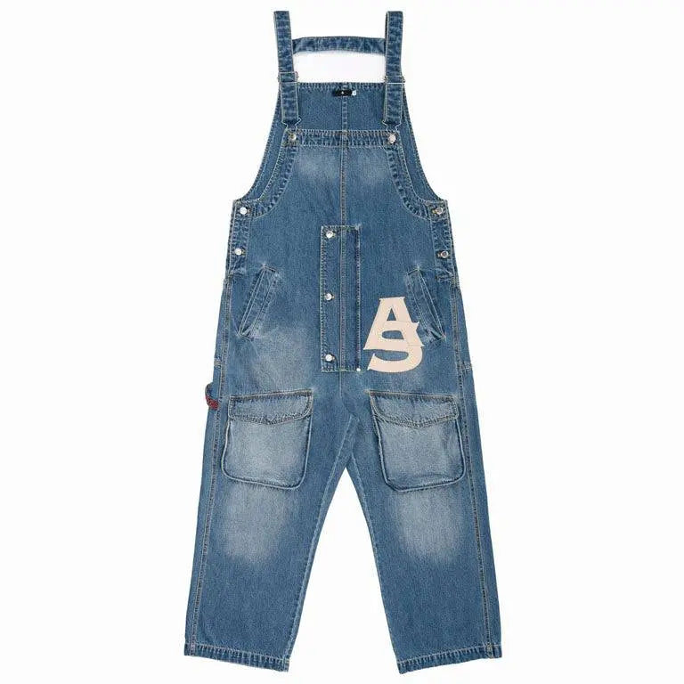 Wallace Denim Overall - AlphaStyle